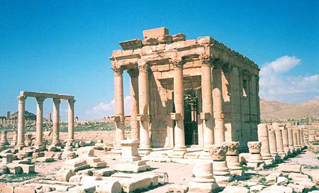 el Templo de Baal Shamin destruido por Daesh
